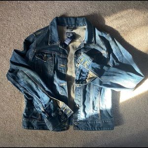 Lucky Brand jean jacket, size large